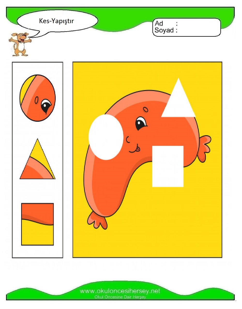 Kes Yapıştır Çalışmaları