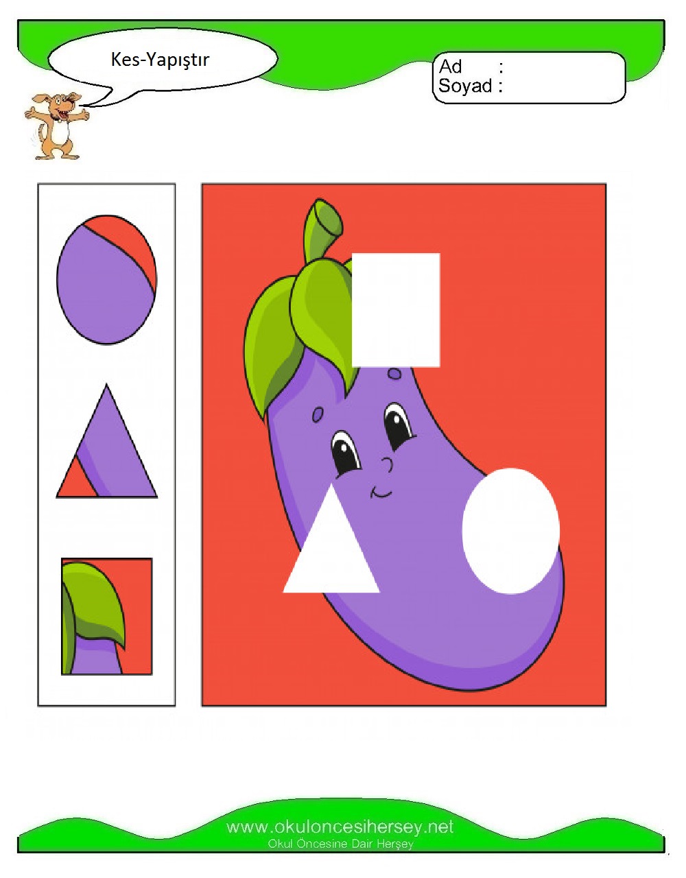 Kes Yapıştır Çalışmaları