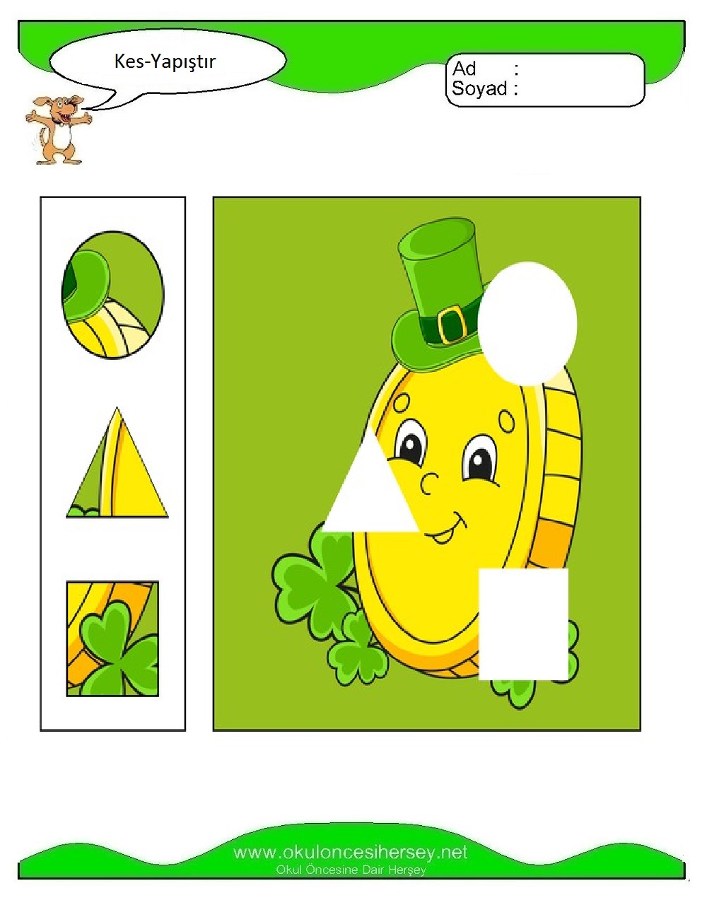 Kes Yapıştır Çalışmaları