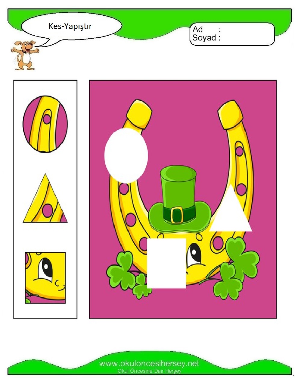 Kes Yapıştır Çalışmaları