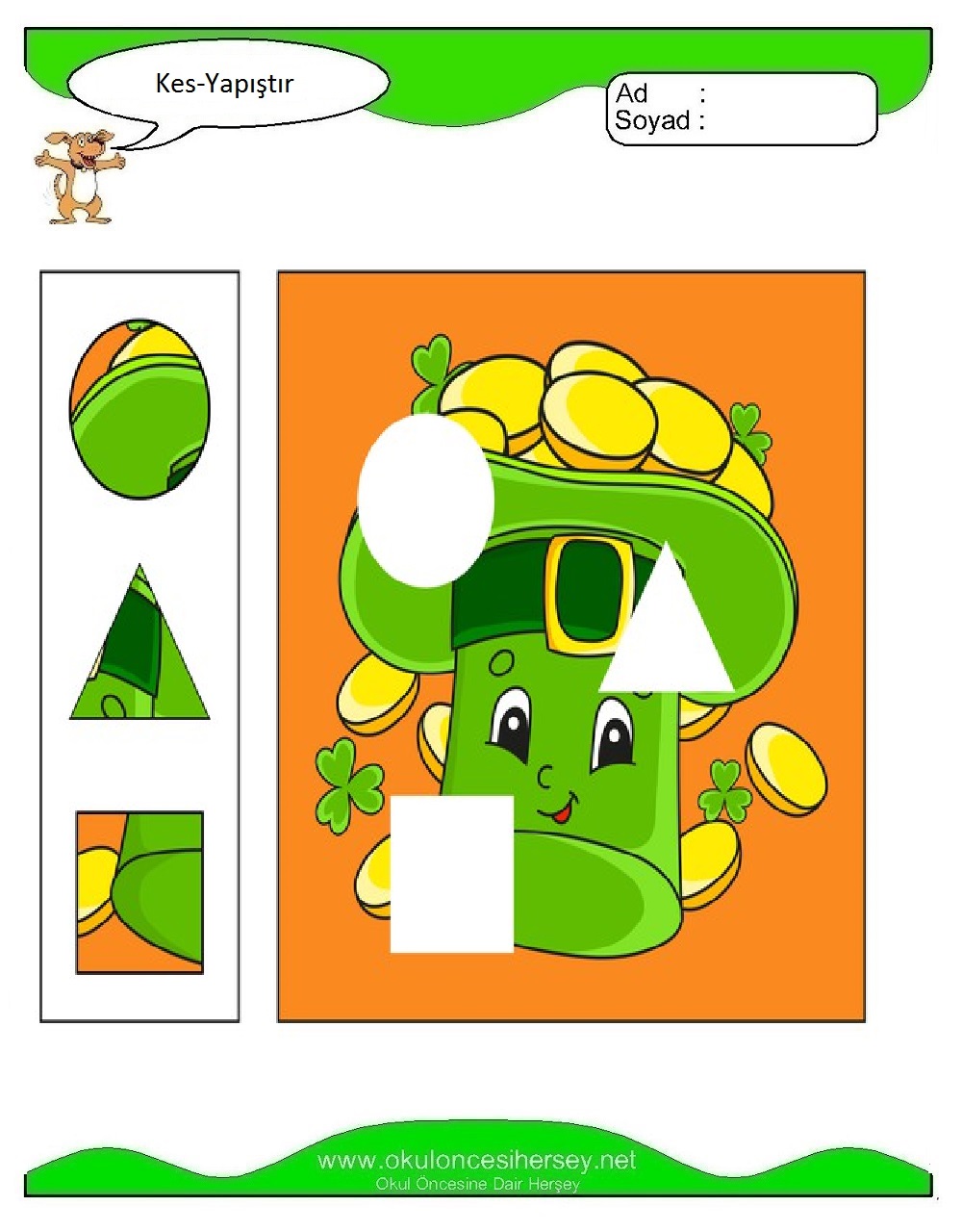 Kes Yapıştır Çalışmaları