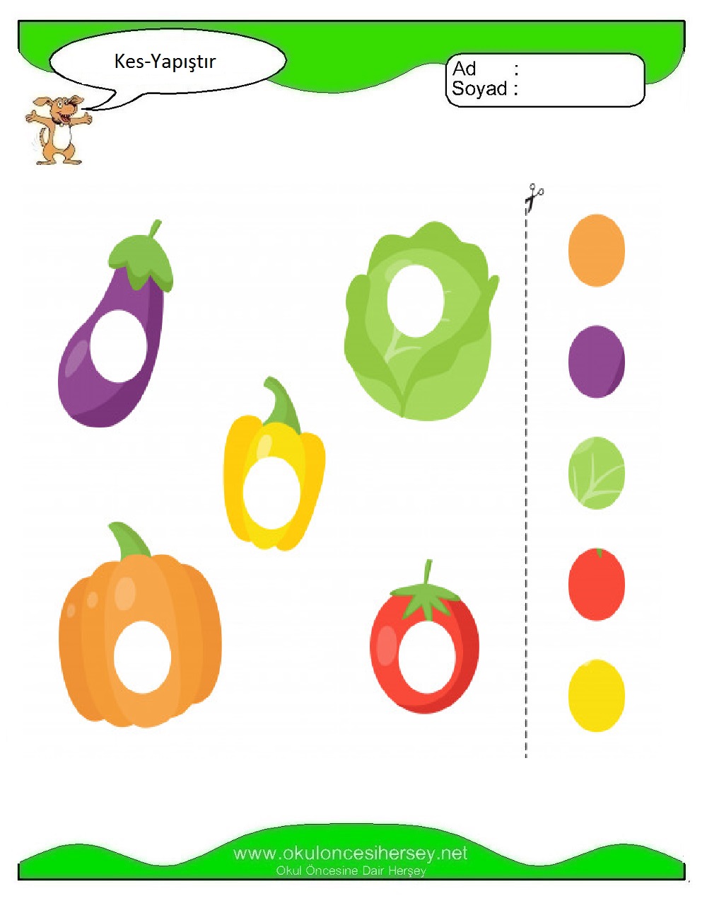 Kes Yapıştır Çalışmaları