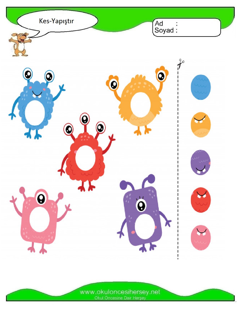 Kes Yapıştır Çalışmaları