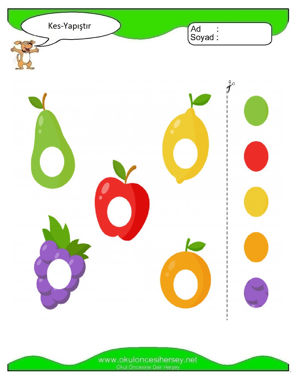 Kes Yapıştır Çalışmaları