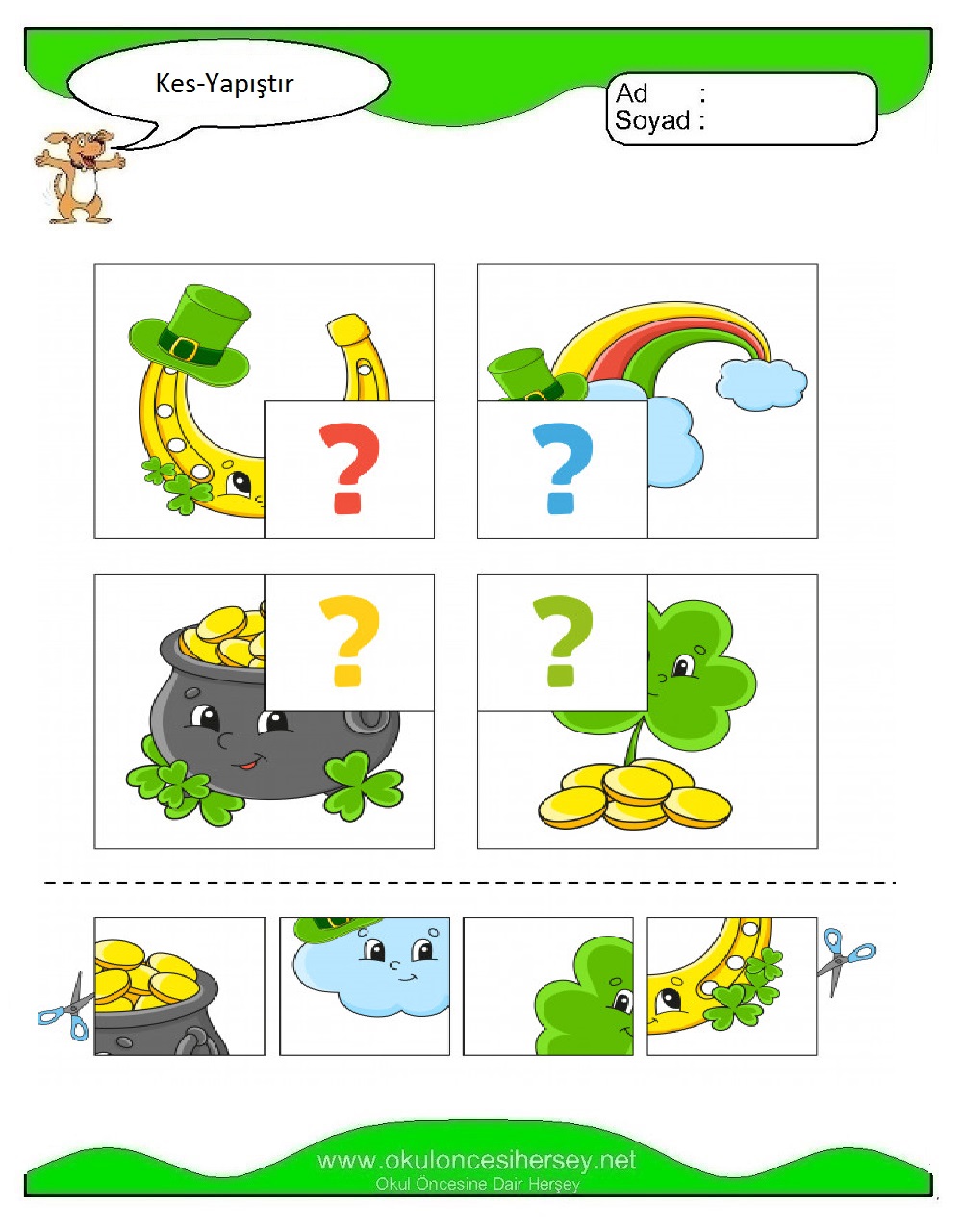 Kes Yapıştır Çalışmaları