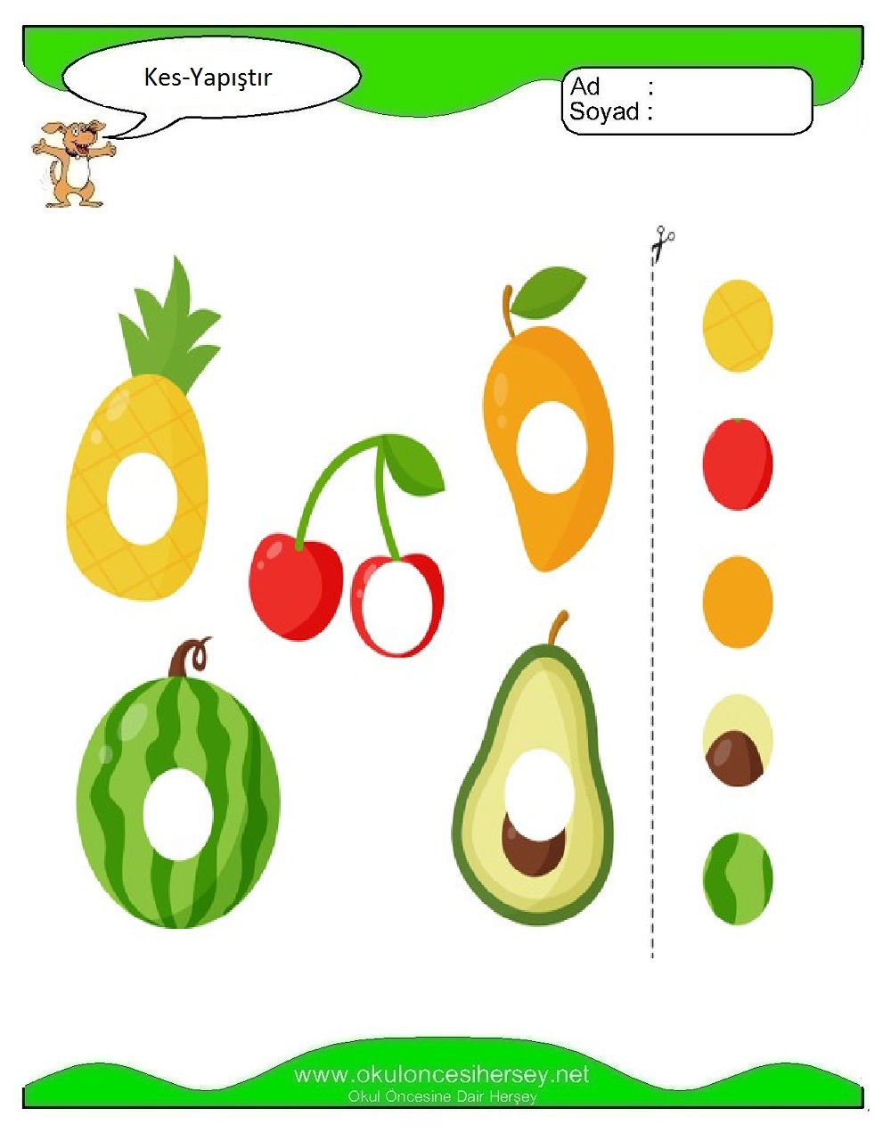 Kes Yapıştır Çalışmaları