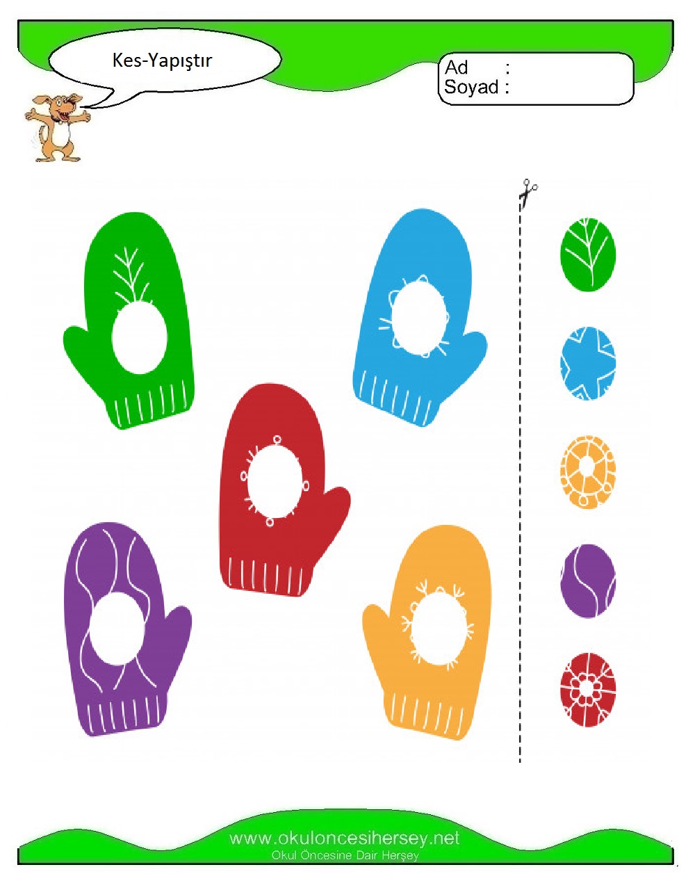 Kes Yapıştır Çalışmaları