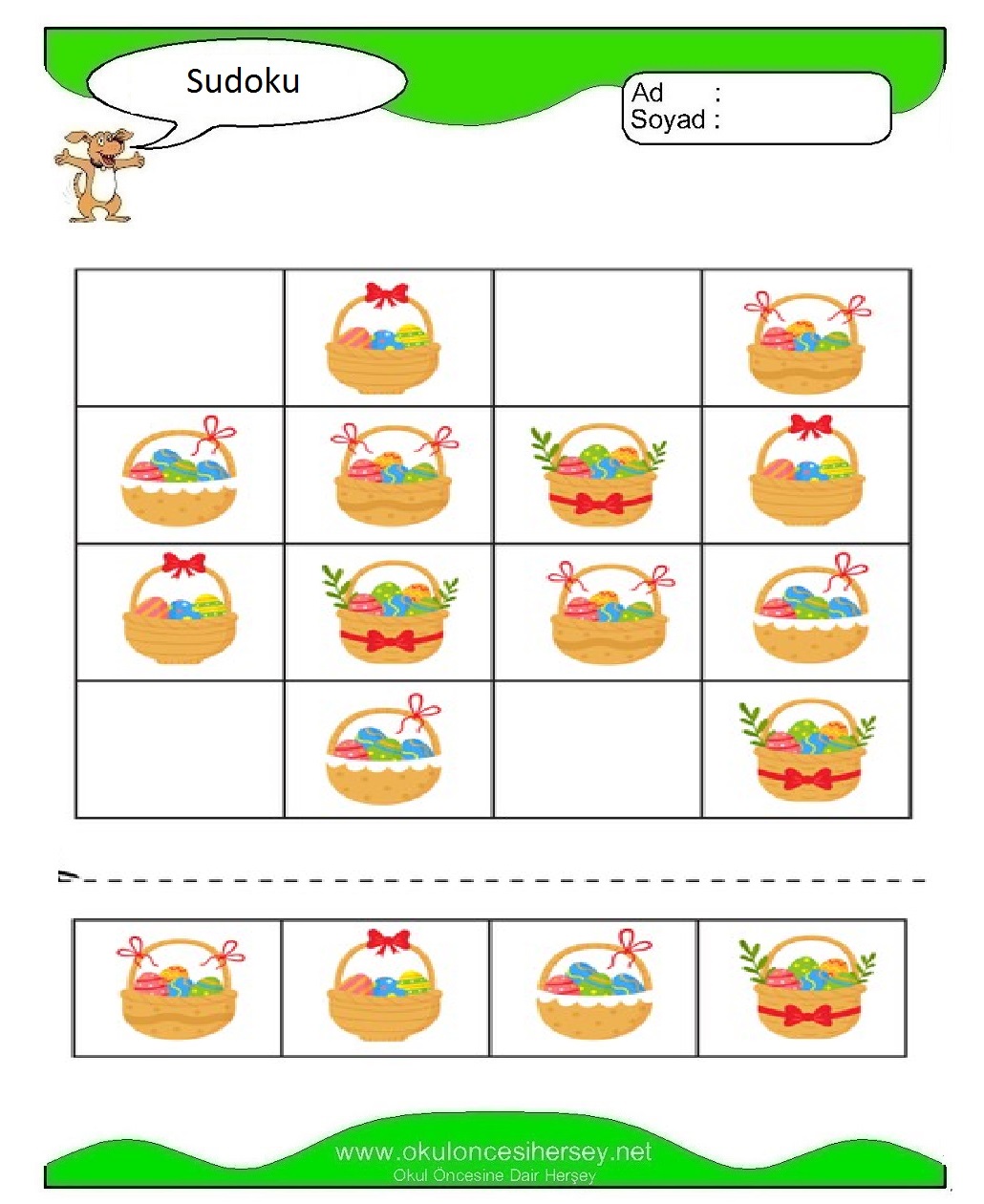 Resimli Sudoku Bulmaca