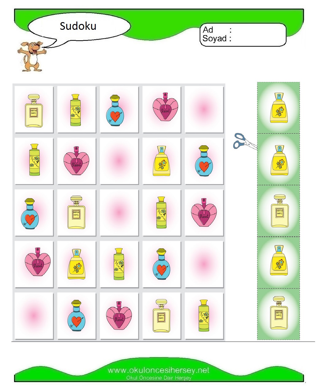 Resimli Sudoku Bulmaca