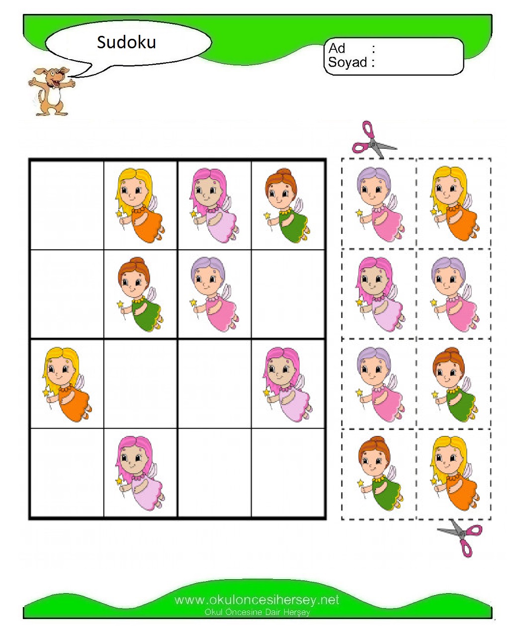 Resimli Sudoku Bulmaca