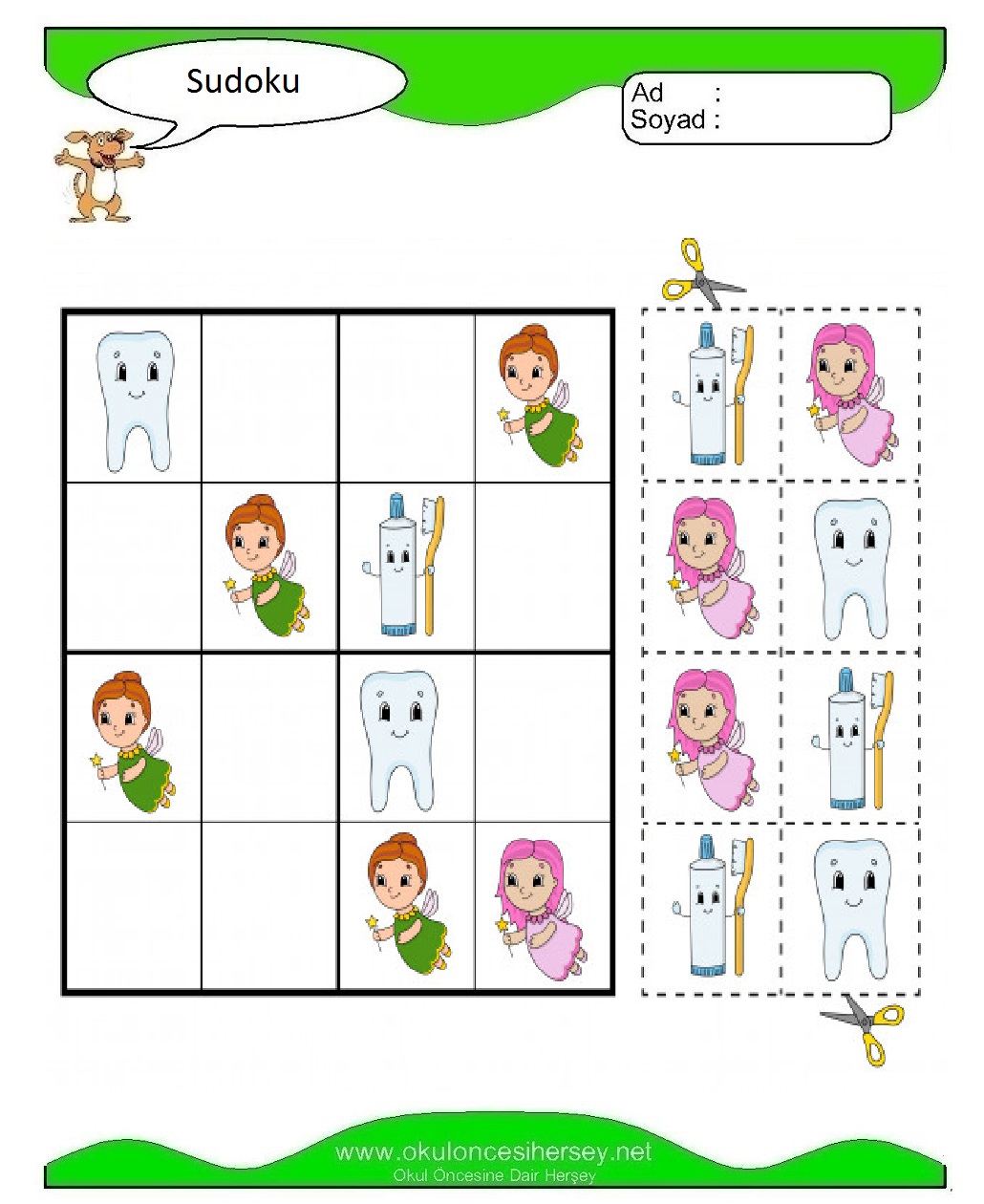 Resimli Sudoku Bulmaca