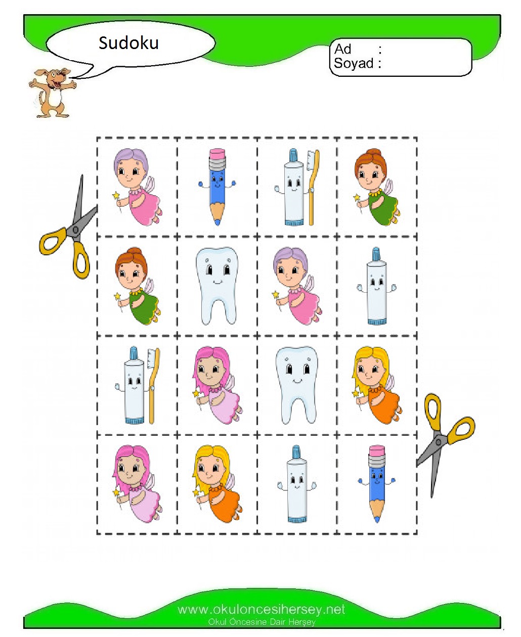 Resimli Sudoku Bulmaca