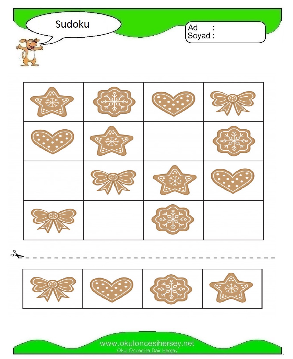 Resimli Sudoku Bulmaca