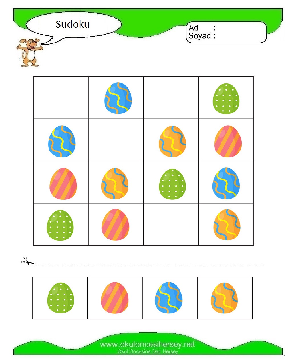 Resimli Sudoku Bulmaca