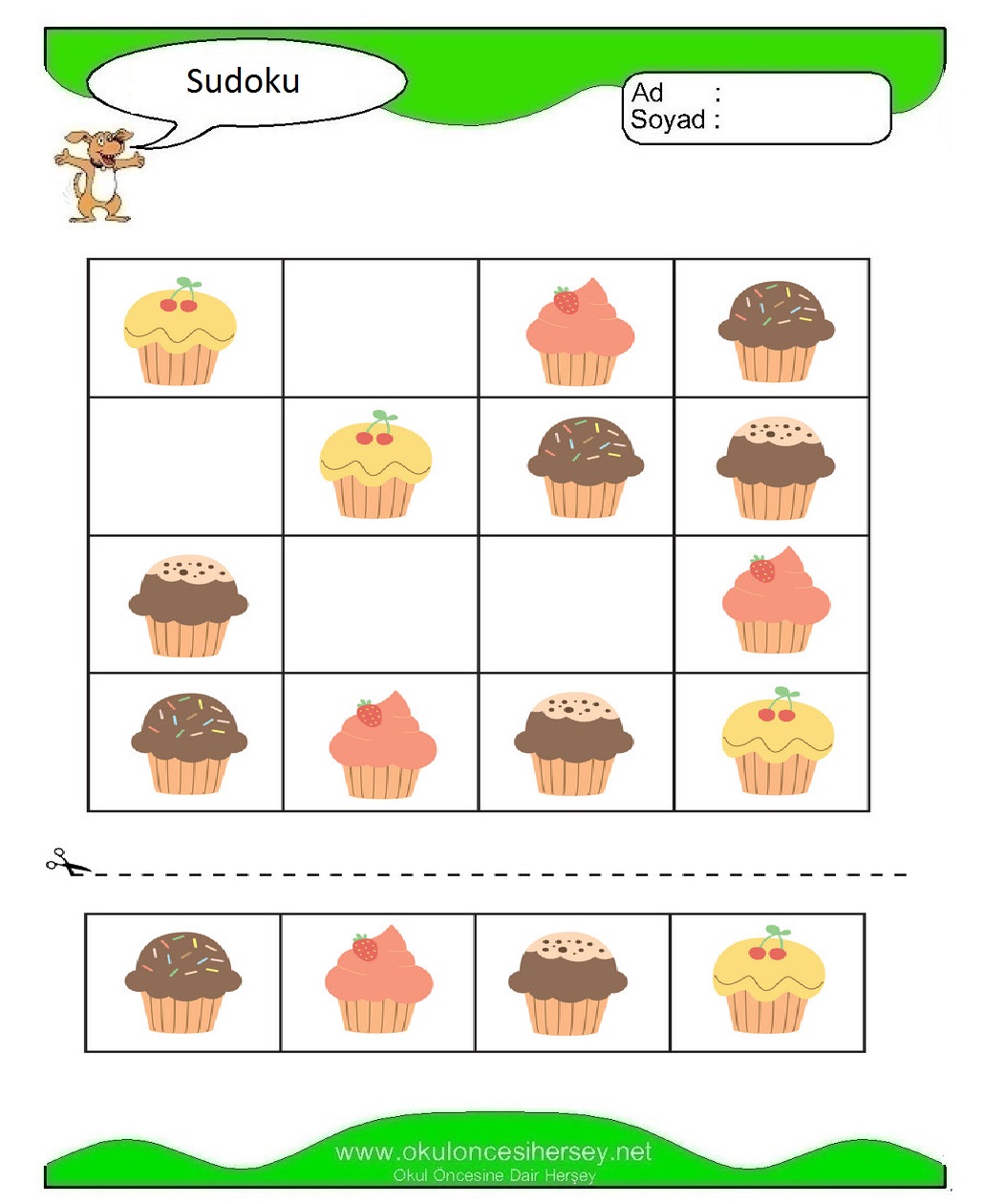 Resimli Sudoku Bulmaca