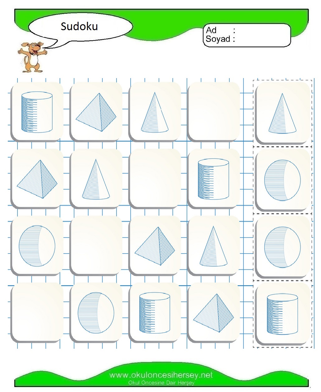 Resimli Sudoku Bulmaca