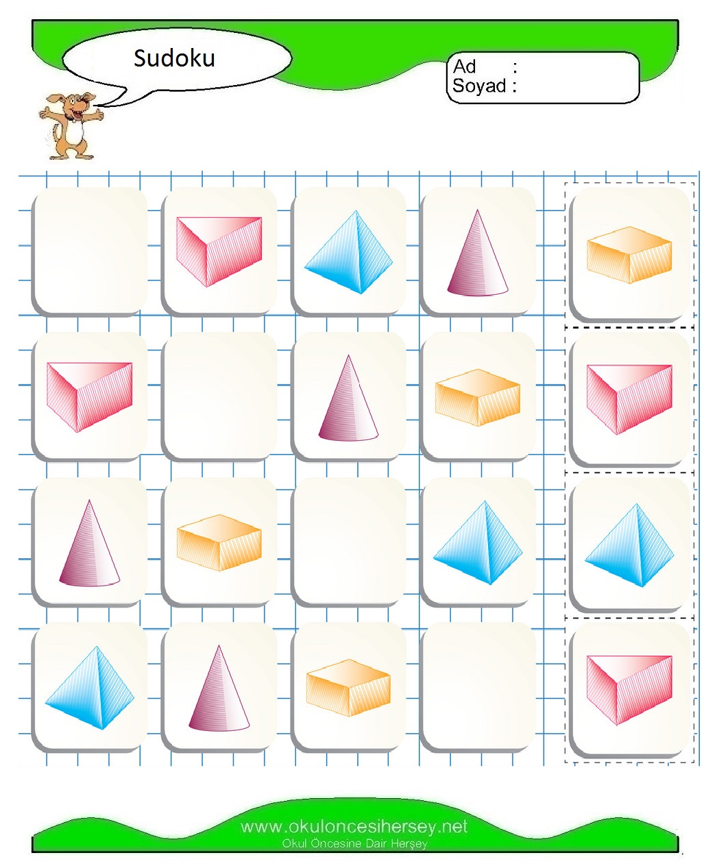 Resimli Sudoku Bulmaca