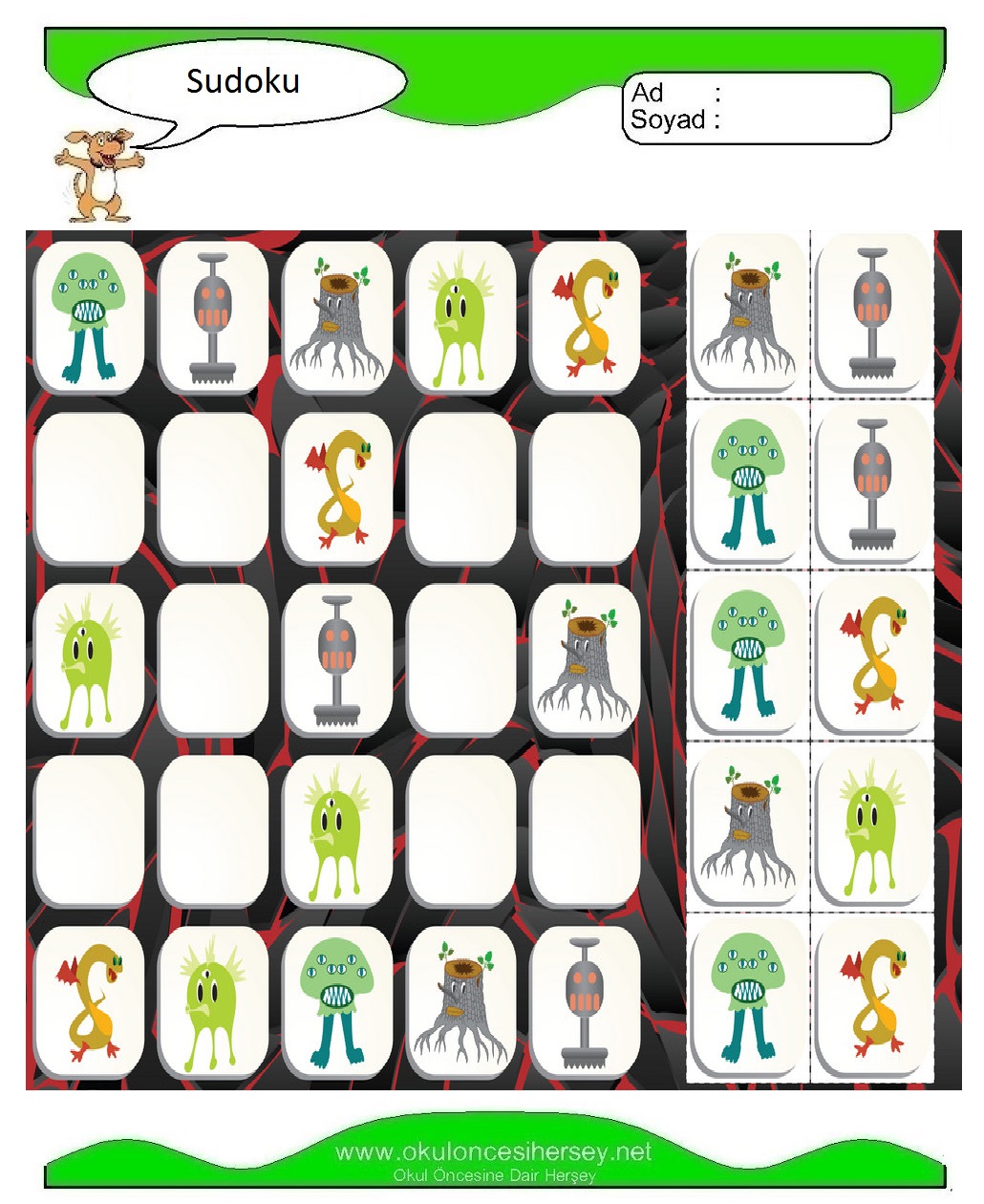 Resimli Sudoku Bulmaca