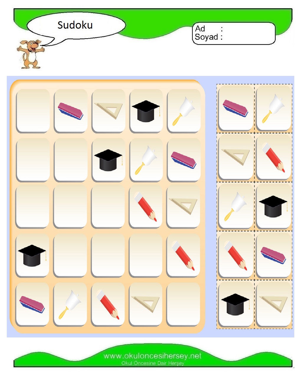 Resimli Sudoku Bulmaca