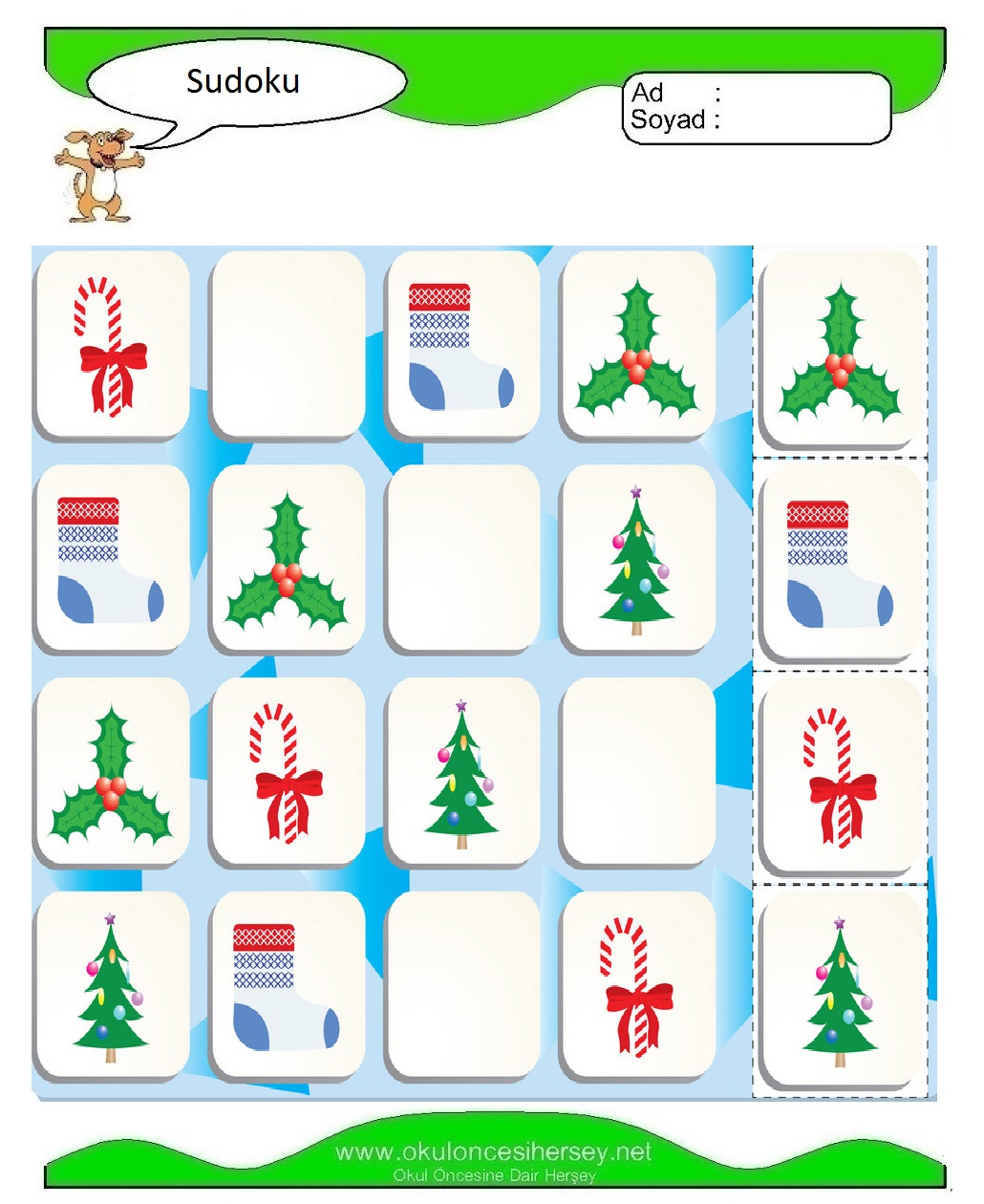 Resimli Sudoku Bulmaca