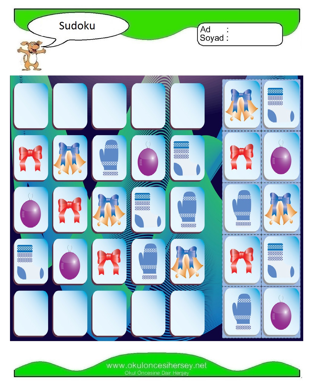 Resimli Sudoku Bulmaca