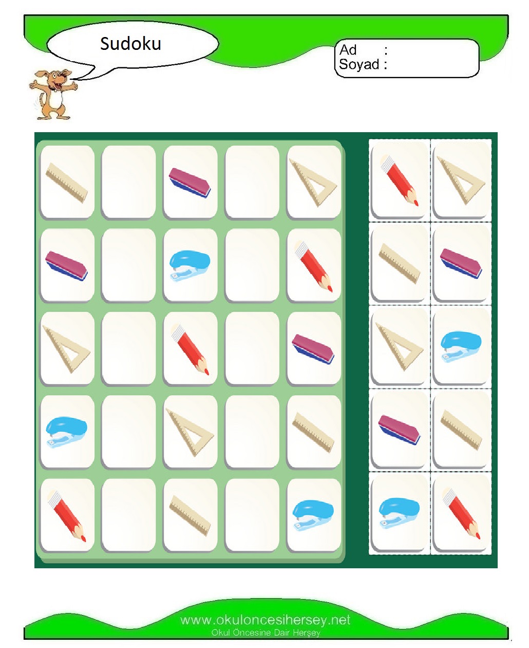 Resimli Sudoku Bulmaca