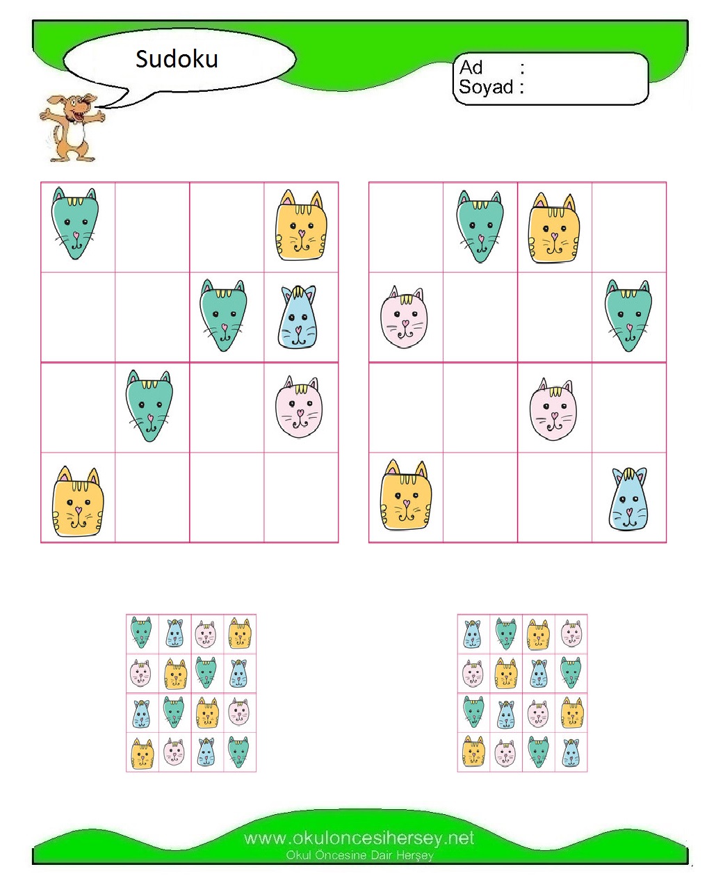 Resimli Sudoku Bulmaca