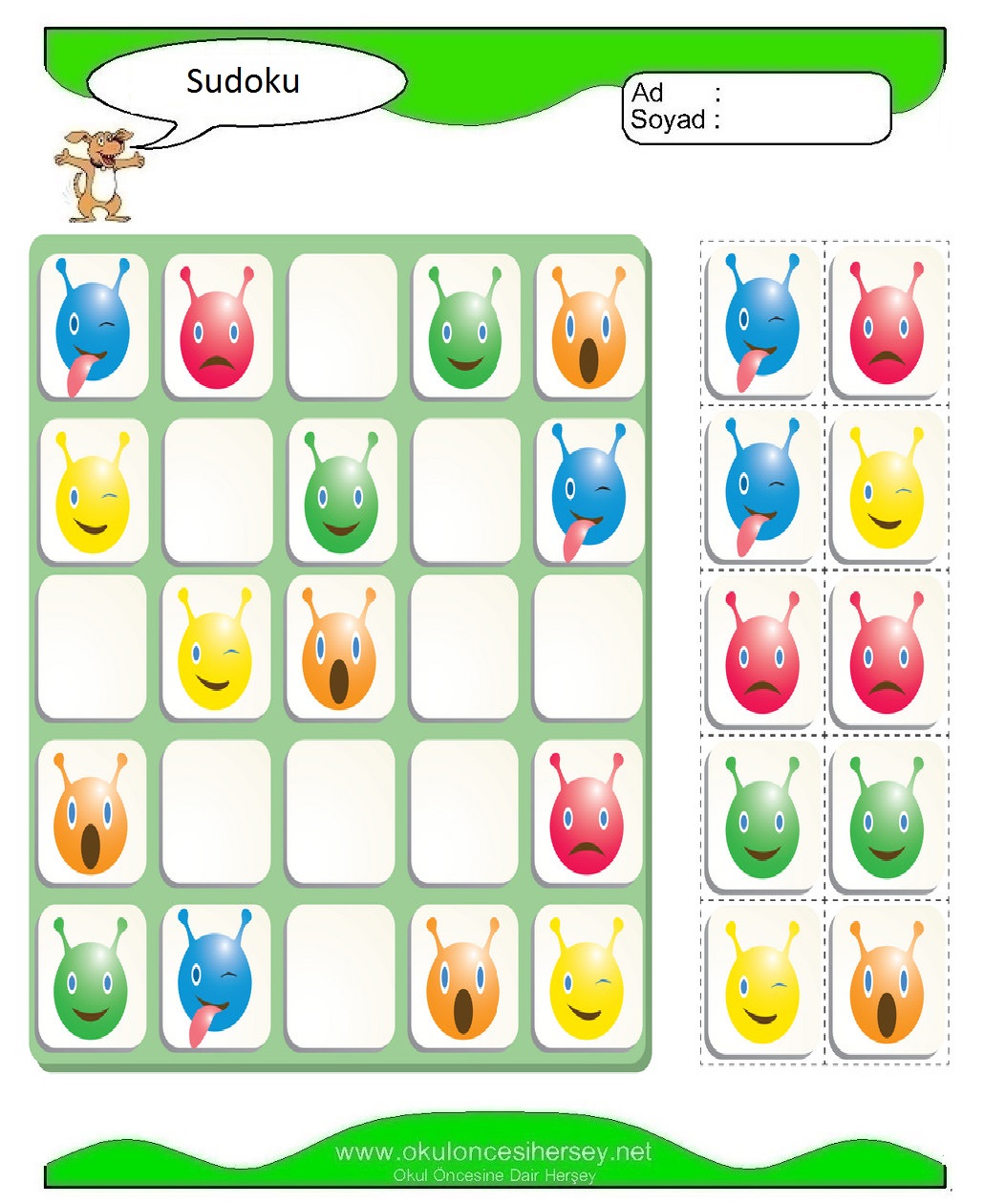 Resimli Sudoku Bulmaca