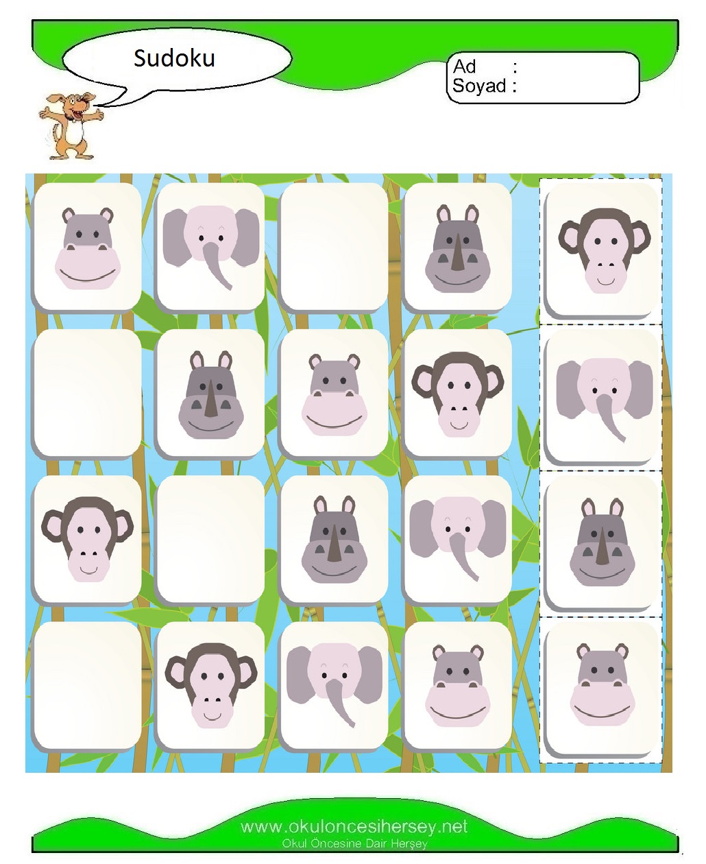 Resimli Sudoku Bulmaca