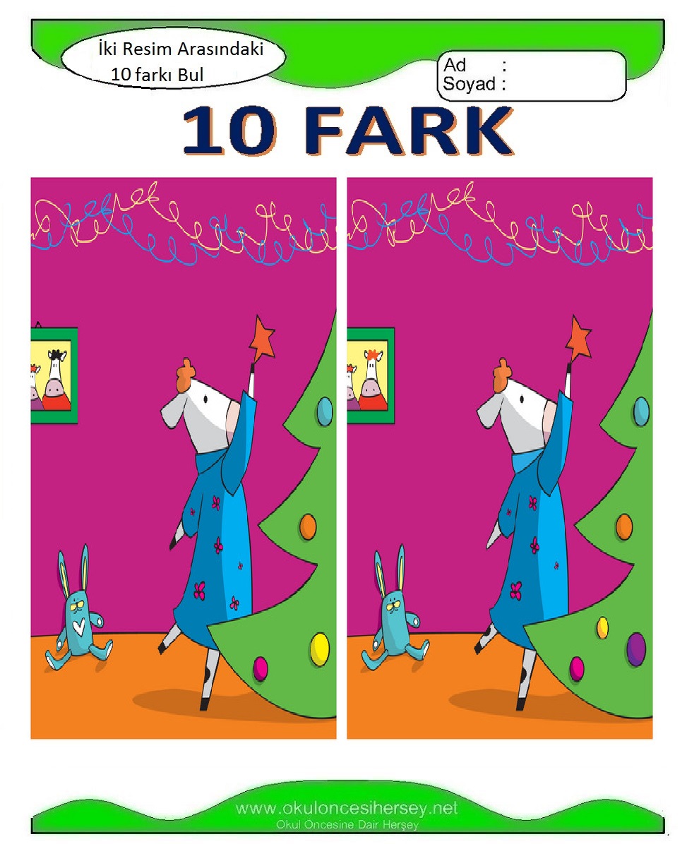 İki Resim Arasındaki Farkı Bul