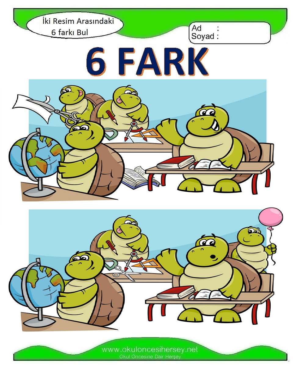 İki Resim Arasındaki Farkı Bul