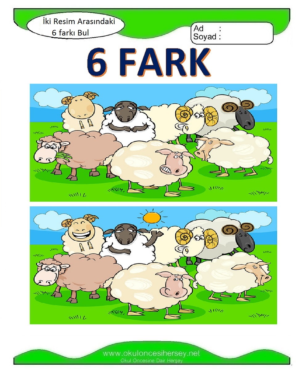 İki Resim Arasındaki Farkı Bul