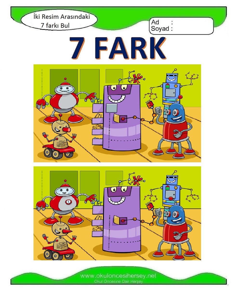 İki Resim Arasındaki Farkı Bul