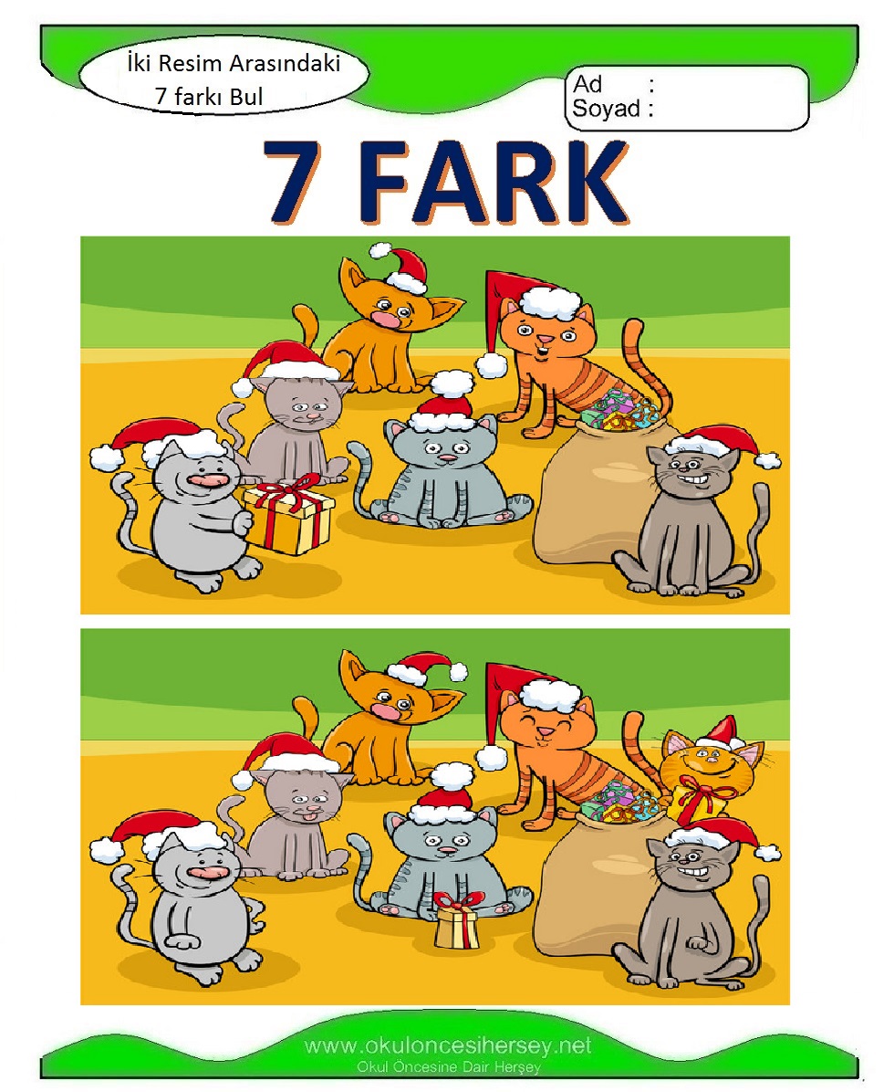 İki Resim Arasındaki Farkı Bul