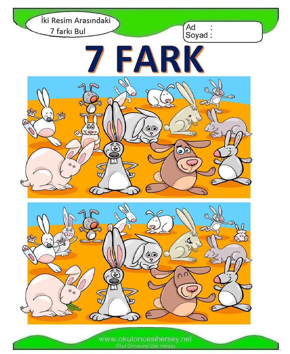 İki Resim Arasındaki Farkı Bul