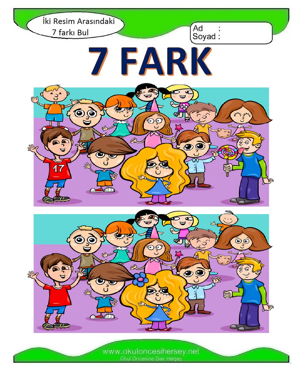 İki Resim Arasındaki Farkı Bul