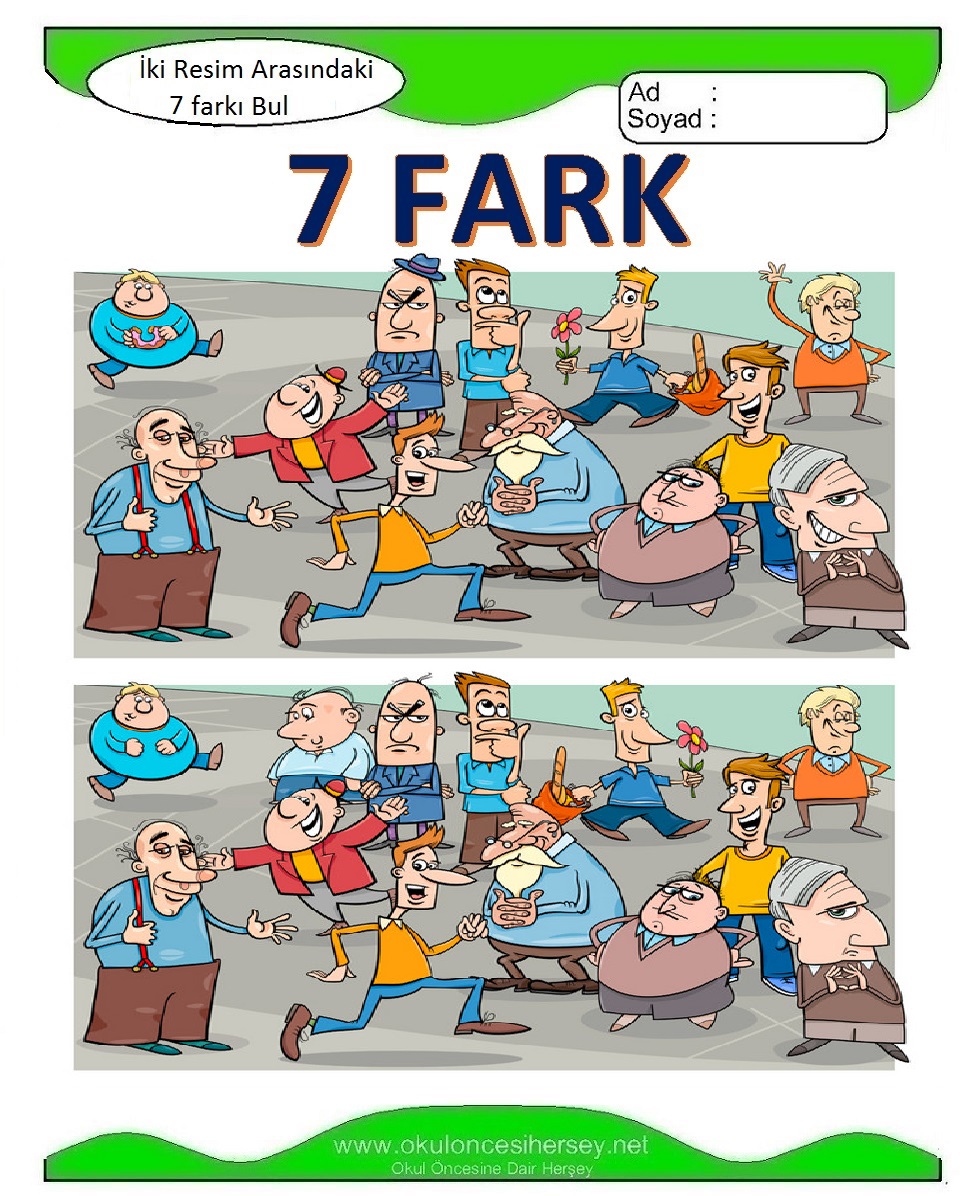 İki Resim Arasındaki Farkı Bul