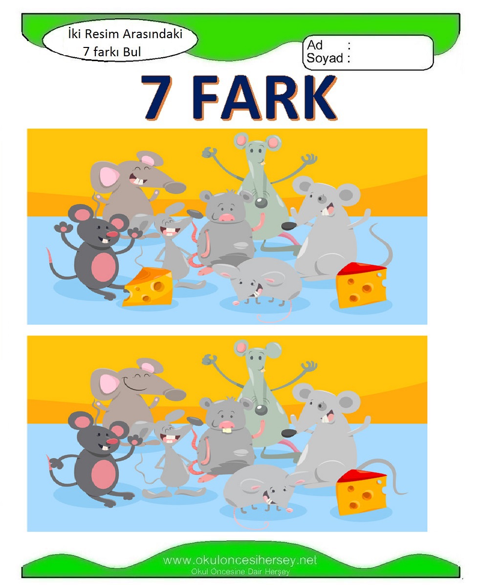 İki Resim Arasındaki Farkı Bul