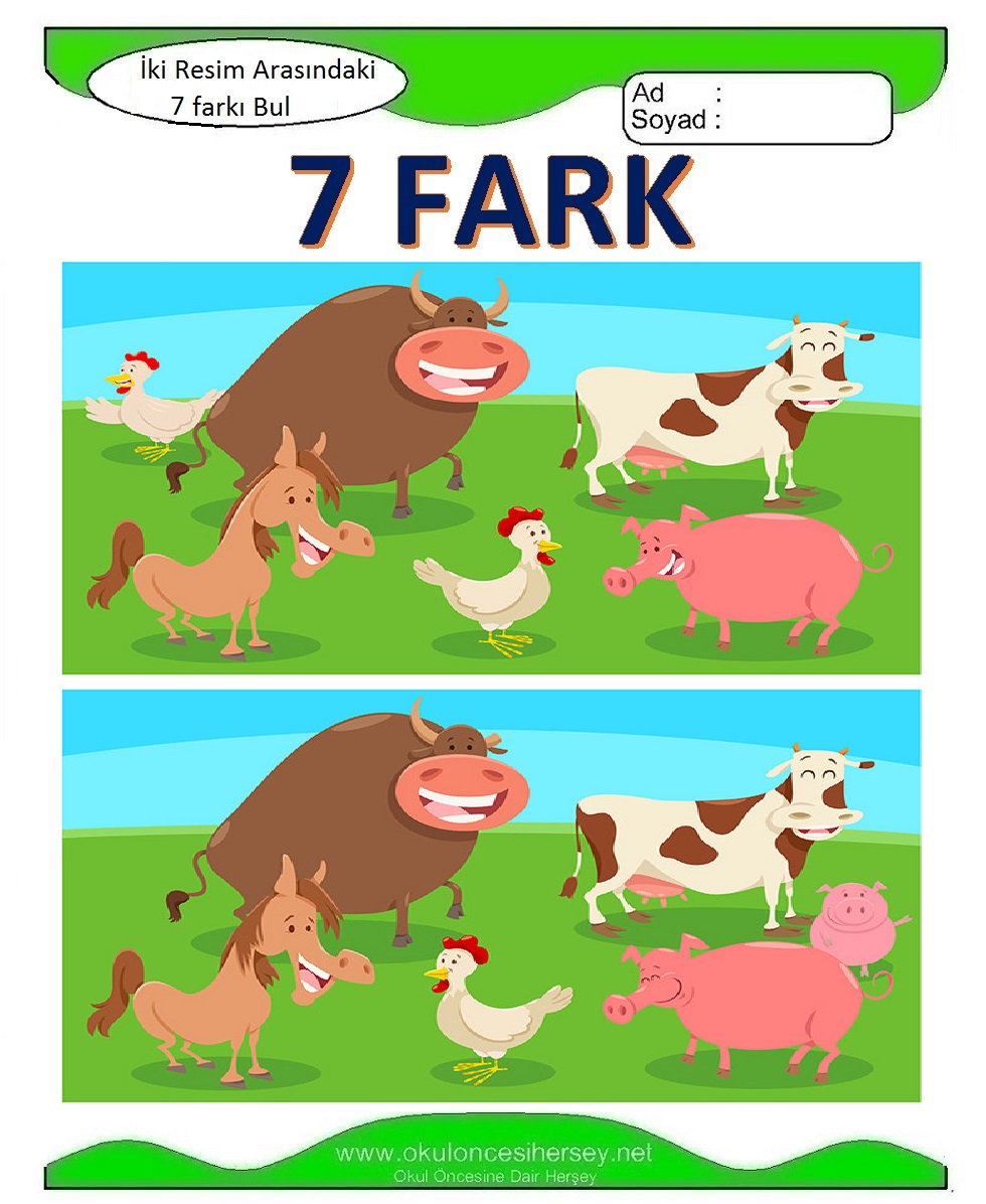 İki Resim Arasındaki Farkı Bul