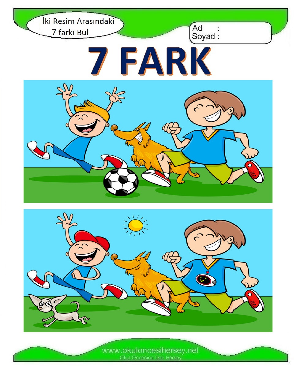 İki Resim Arasındaki Farkı Bul