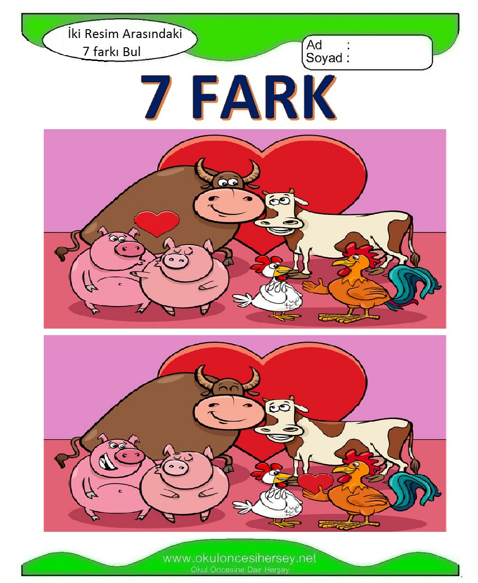 İki Resim Arasındaki Farkı Bul