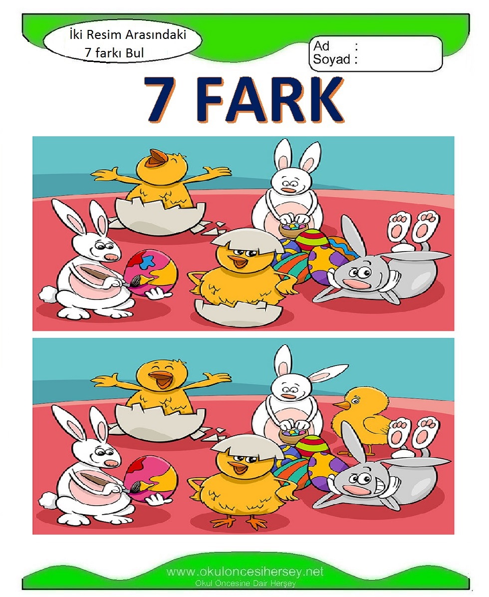 İki Resim Arasındaki Farkı Bul