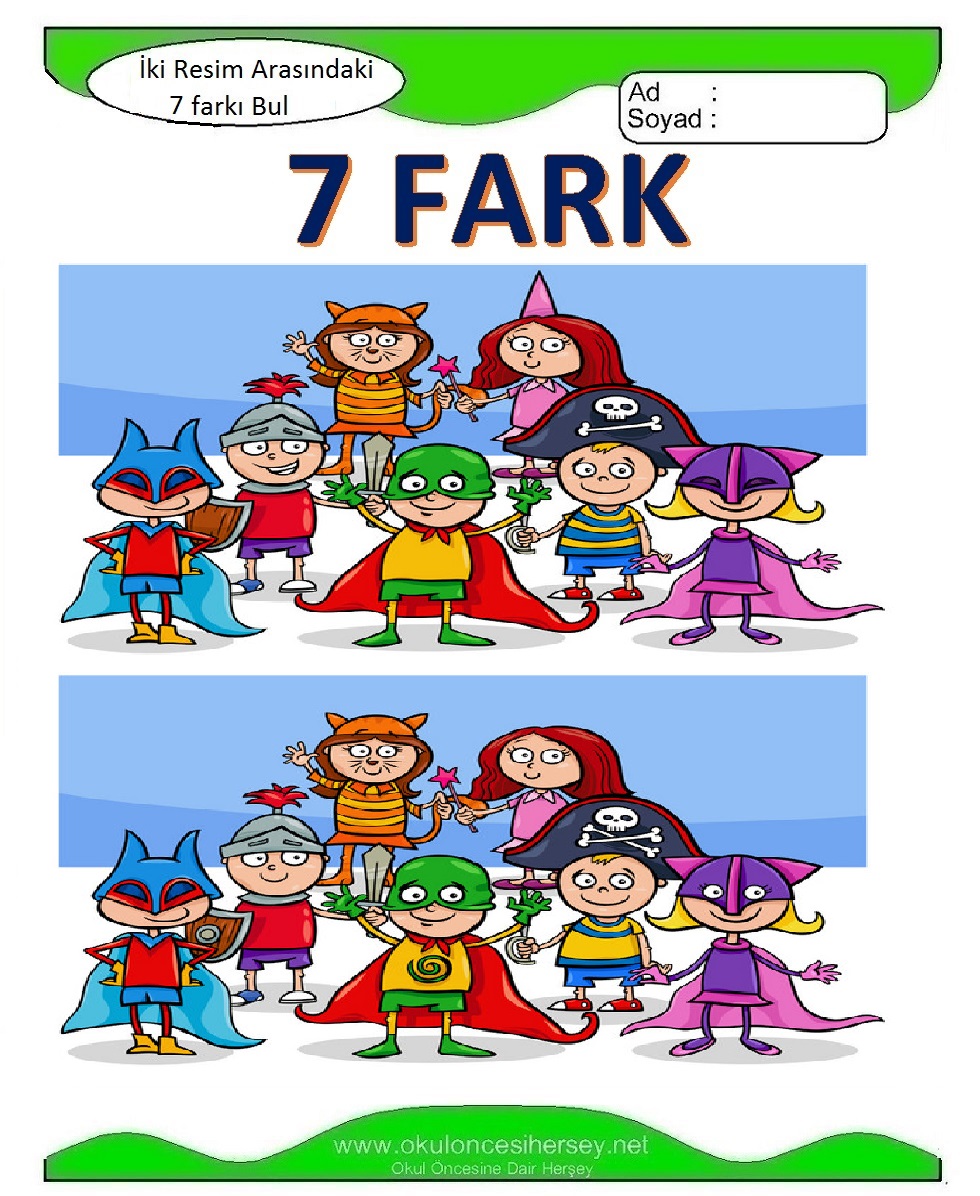 İki Resim Arasındaki Farkı Bul