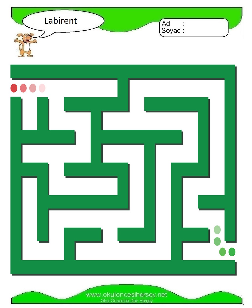 Labirent Bulmaca