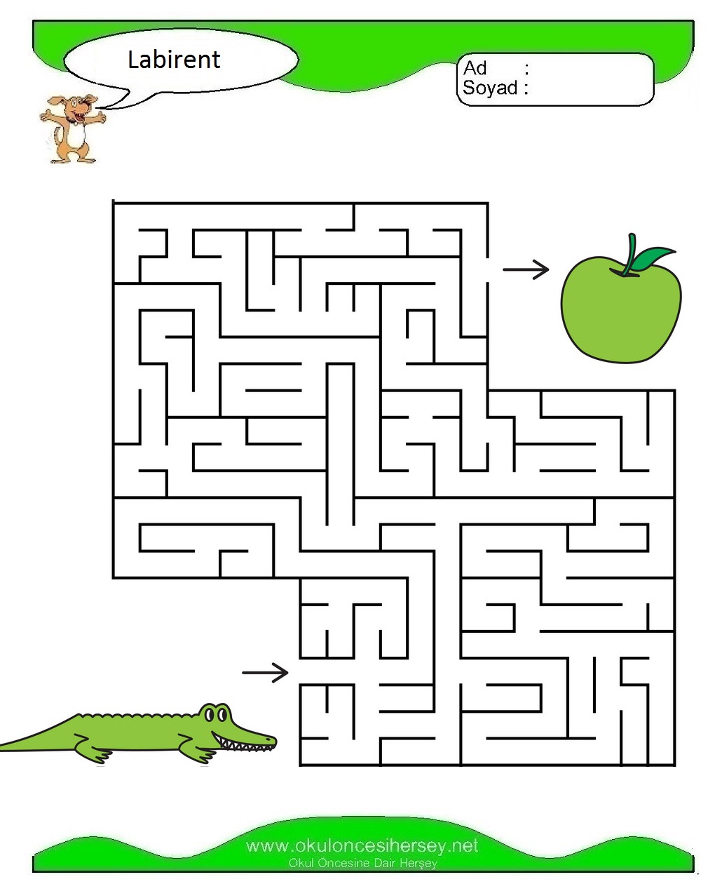 Labirent Bulmaca