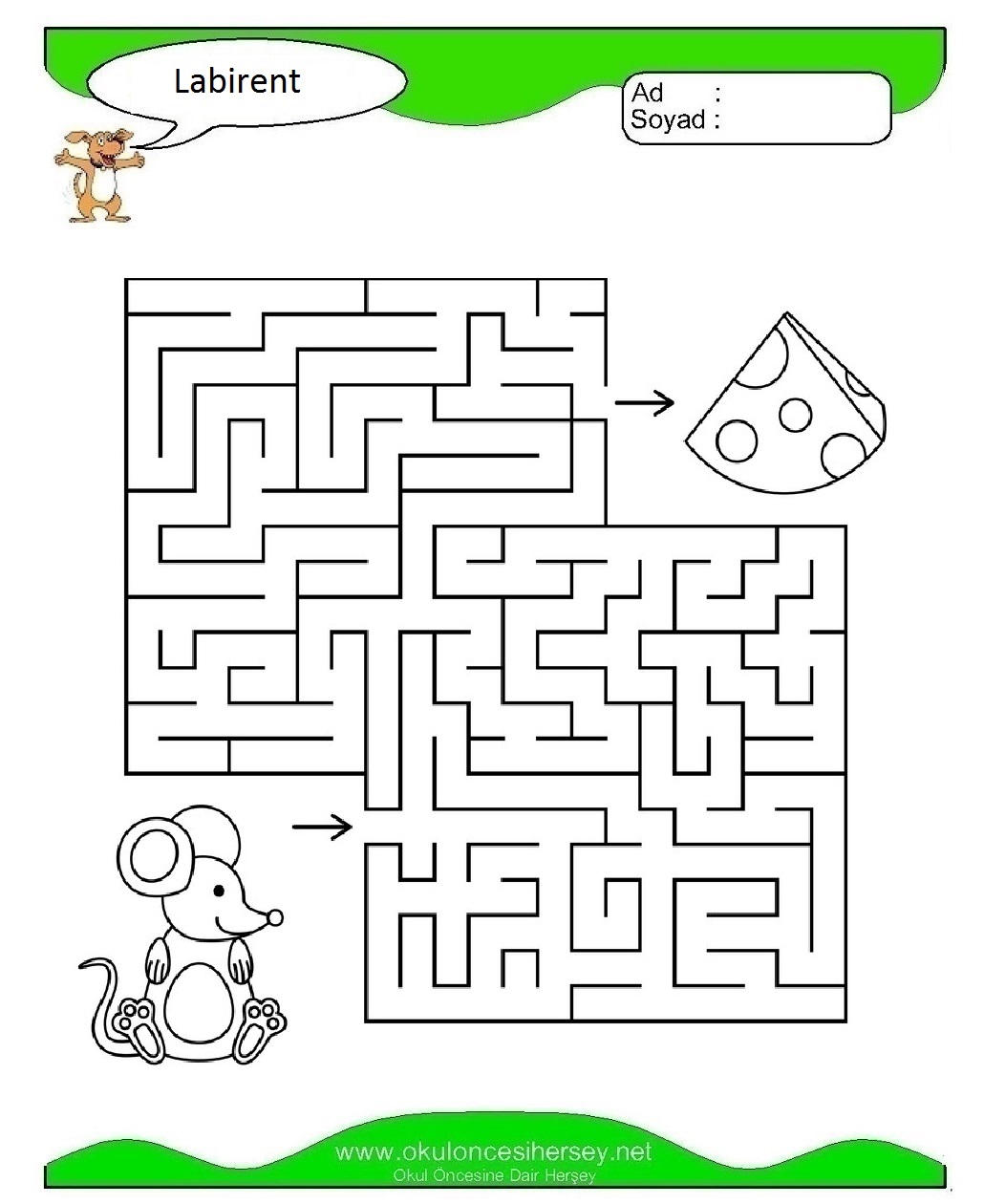 Labirent Bulmaca