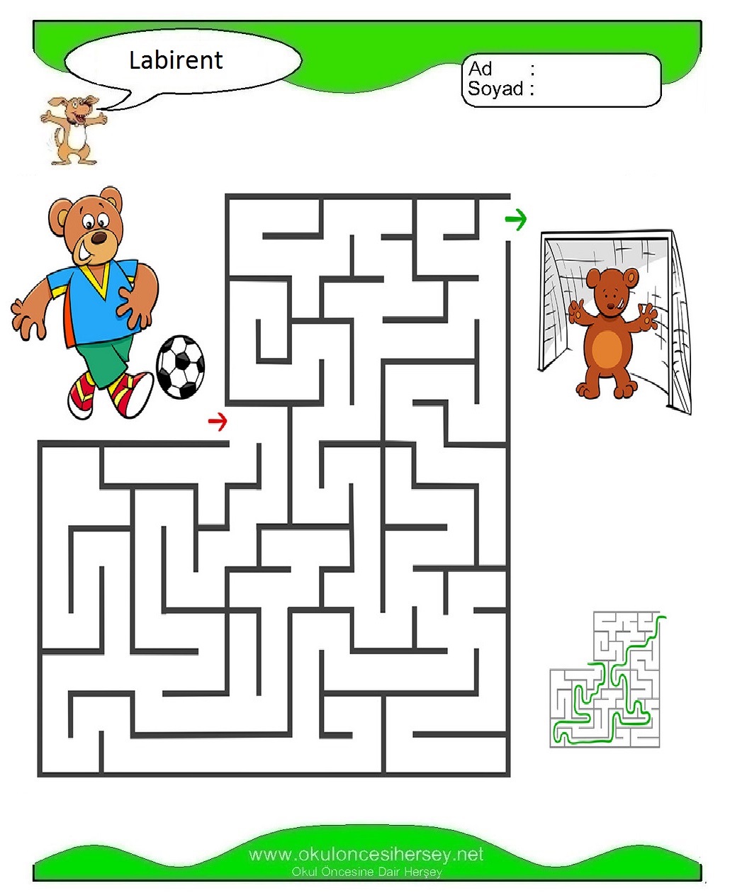 Labirent Bulmaca