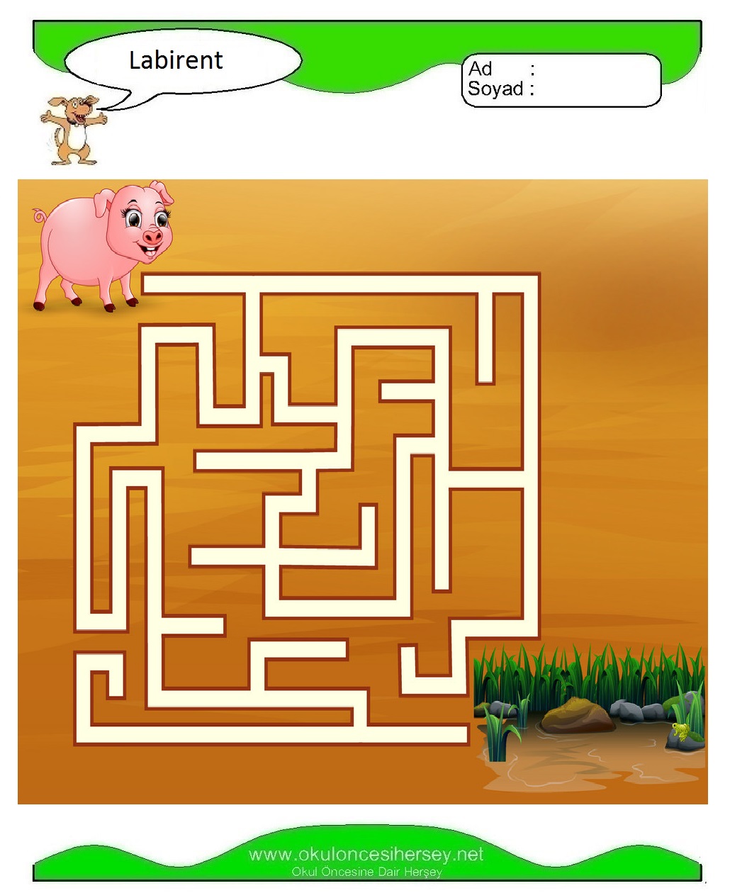 Labirent Bulmaca