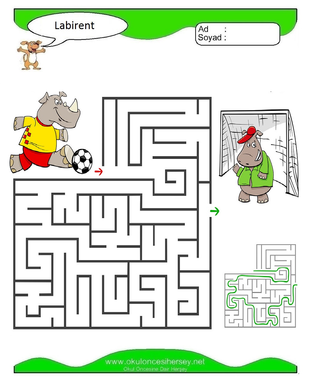 Labirent Bulmaca