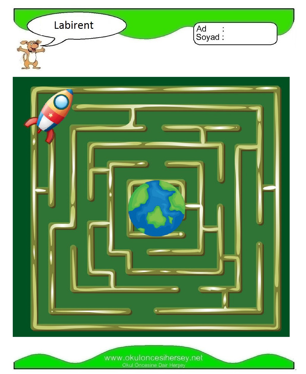 Labirent Bulmaca